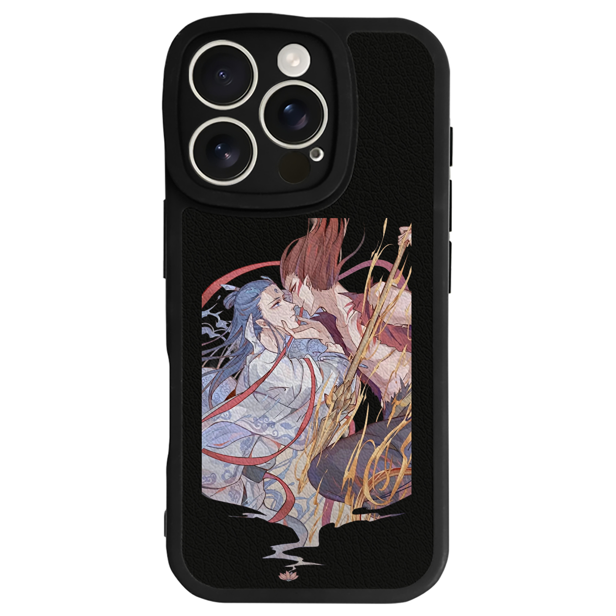 （画像用） Ne Zha 2 ナタ 魔童の大暴れ 【iPhone 16シリーズ対応】シリコンスマホケース（レザー調） 材質：シリコン